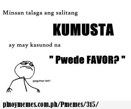 favour in Tagalog .